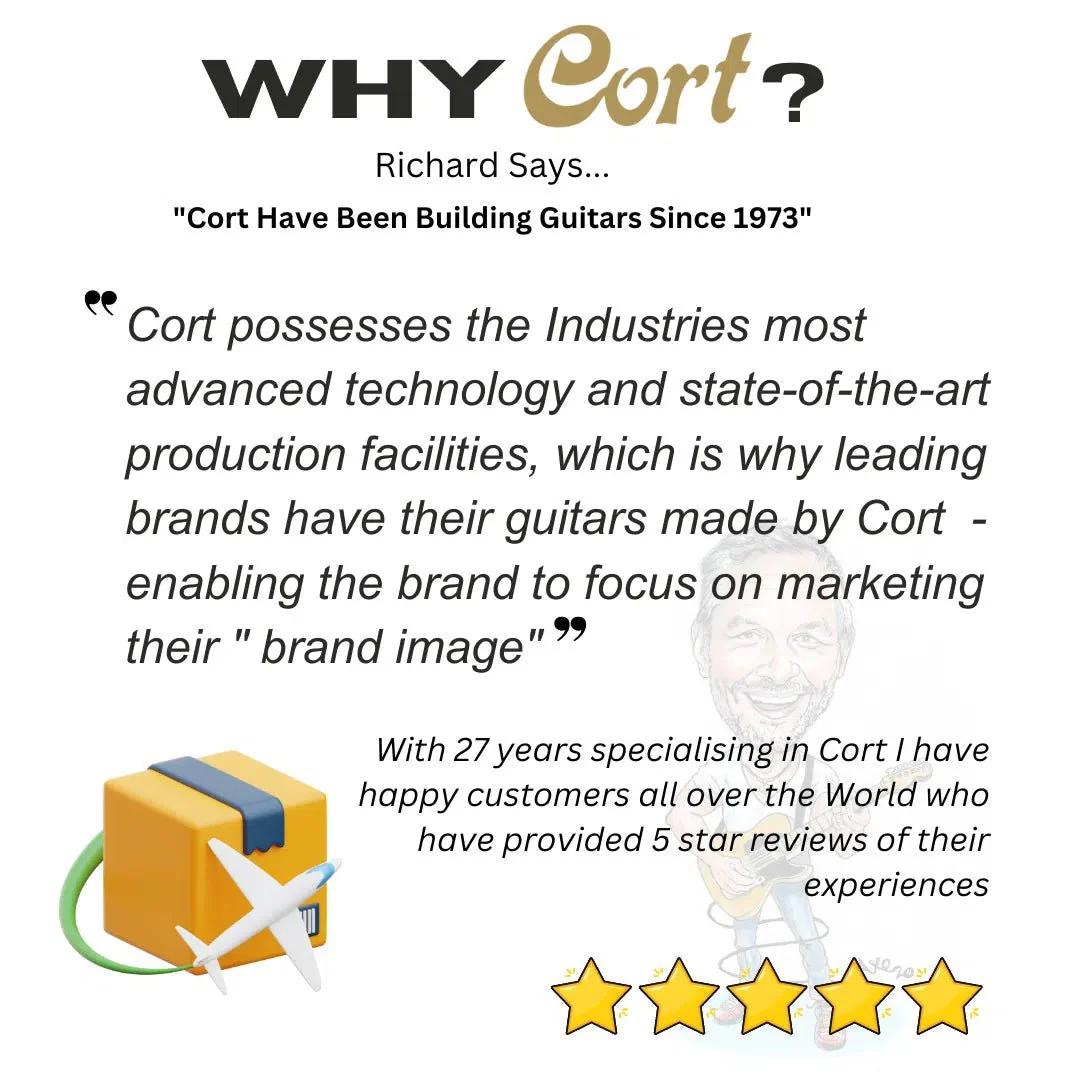 Cort GA MEDX 12 Open Pore 12 String Electro Acoustic Guitar With £225 Custom Pro Setup For Perfect Playability - Image 10