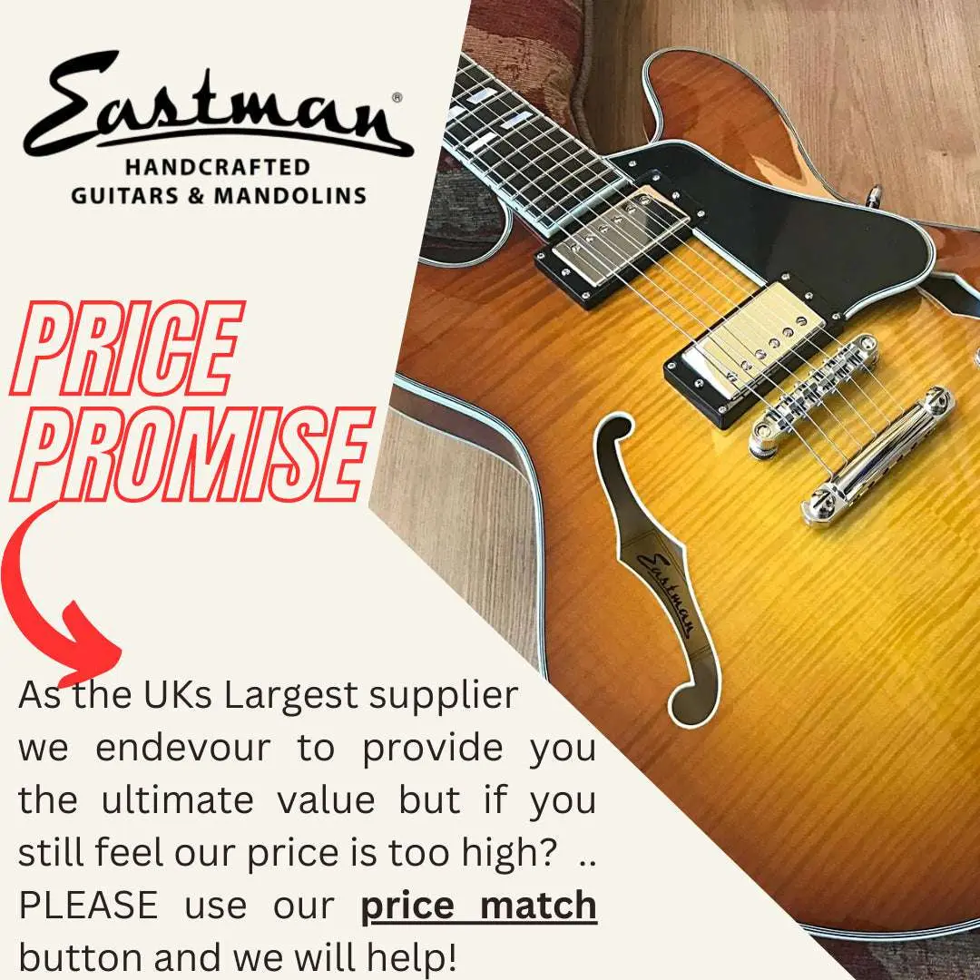 Eastman T486 Red  (Price inc. Custom Pro Setup Package) - Image 5
